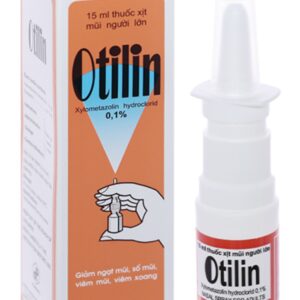 Thuốc xịt mũi Otilin 0.1% H/10 lọ 15ml (giảm nghẹt mũi)