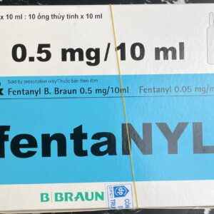 Fentanyl B.Braun 0.5mg/10ml H/10 ống
