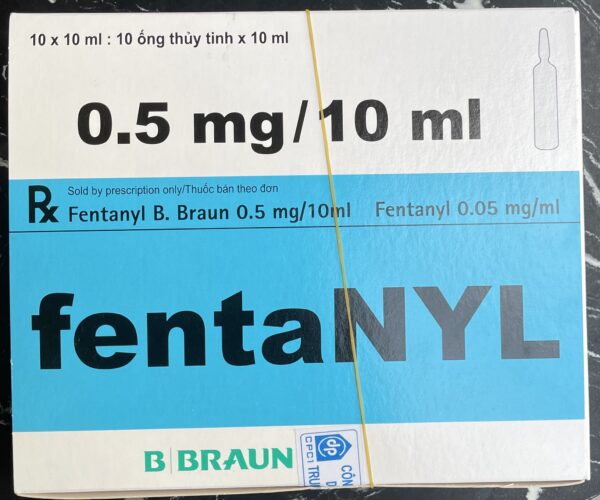 Fentanyl B.Braun 0.5mg/10ml H/10 ống