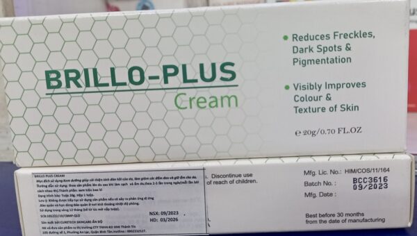 Brillo Plus Cream H/1 type 20g ( kem giảm nám tàn nhang ẤN ĐỘ)