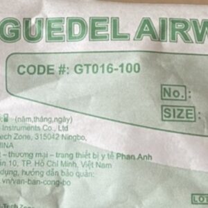 Airway chống cắn lưỡi Greetmed Bịch /1 cái size 3
