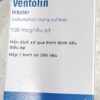 VENTOLIN INHALER 100MCG/1 liều xịt H/1 ống 200 liều