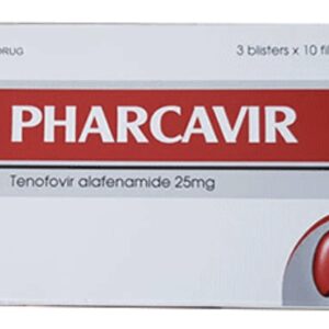 Pharcavir 25mg (Tenofovir) H/30 viên