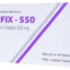 Refix-550 H/30 viên (trị hội chứng ruột kích thích, tiêu chảy)