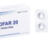 Rabofar 20 ng H/30 viên (trị trào ngược dạ dày, thực quản)