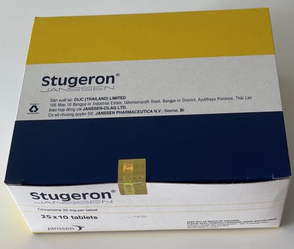 STUGERON 25MG H/250 viên