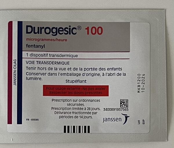 DUROGESIC 100 ΜG/H MIẾNG DÁN H/5 MIẾNG