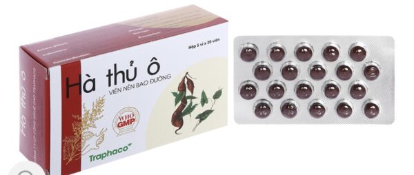 Hà Thủ Ô Traphaco H/100 viên ( tóc bạc sớm)