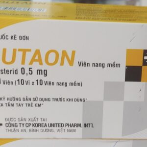 Dutaon 0.5mg H/100 viên (trị phì đại tuyến tiền liệt)