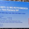 Fentanyl 0,1mg - Rotexmedica H/10 ống 2ml
