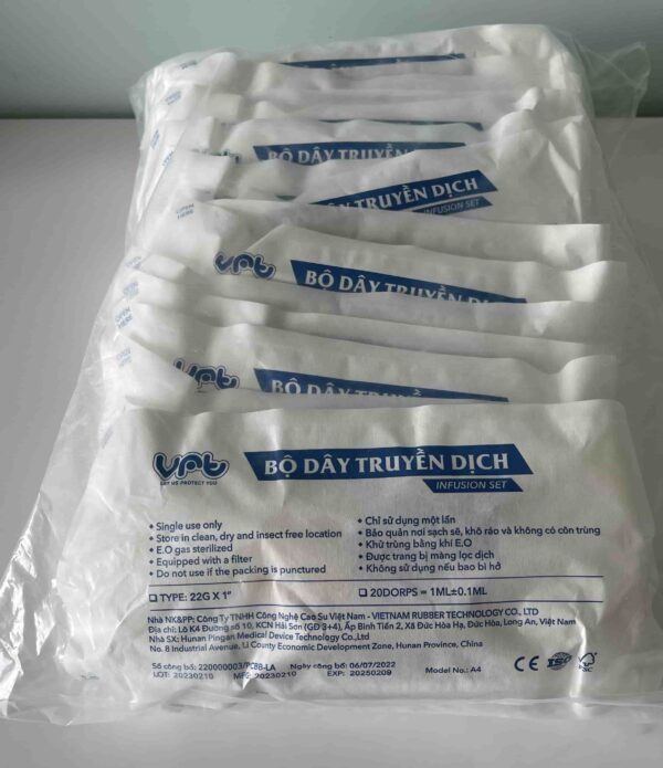 Bộ dây truyền dịch VPT Bịch 25 sợi