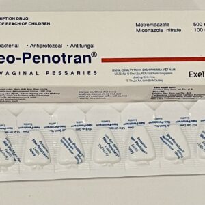 Neo-Penotran H/14 viên đặt âm đạo (trị bệnh nấm Candida âm đạo, viêm âm đạo)