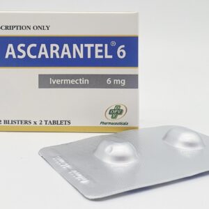 Ascarantel 6 mg ( Ivermectin 6mg OPV) H/4 viên