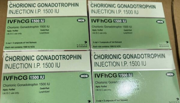 Chorionic Gonadotropin IVF hCG 1500 IU H/3 ống ( Thuốc điều trị vô sinh hiệu quả)