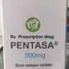 Pentasa 500mg Mesalamine 500 mg H/100 viên