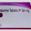 Mercaptopurine Tablets IP 50 mg H/100 viên ( ĐIỀU TRỊ BỆNH BẠCH CẦU CẤP)
