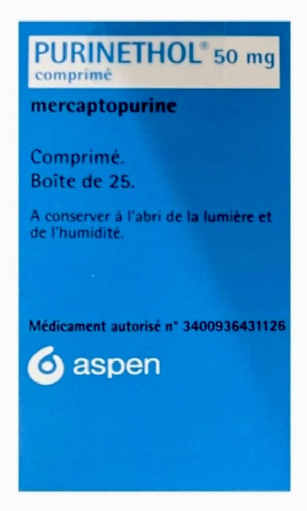 Purinethol 50mg H/25 viên (điều trị bệnh bạch cầu cấp)