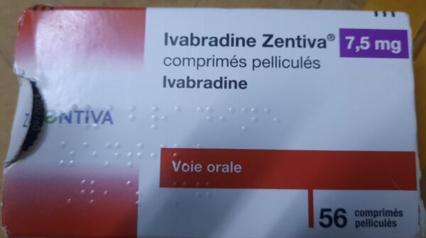 Ivabradine Zentiva 7,5 mg H/56 viên