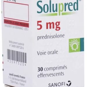 Solupred 5mg H/30 viên