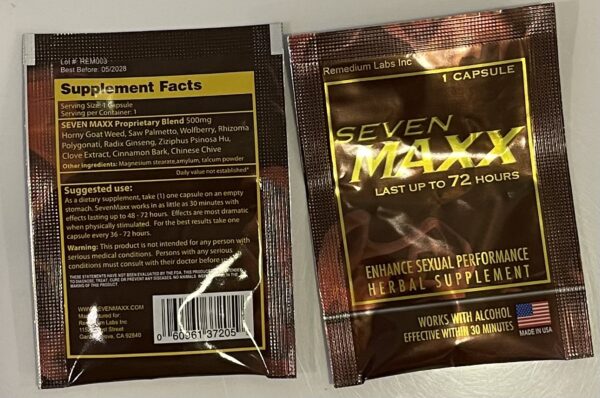 Seven Maxx Mỹ  H/10 viên (Tăng cường sinh lý Nam)