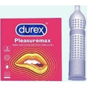 DUREX PLEASUREMAX H/3 Cái (bao gân, gai)