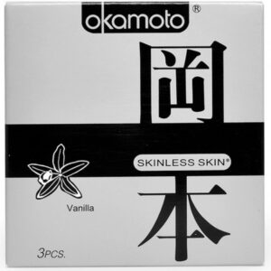Bao cao su OKAMOTO Skin Vanilla H/3 cái (MẠNH MẼ VÀ QUYẾN RŨ)