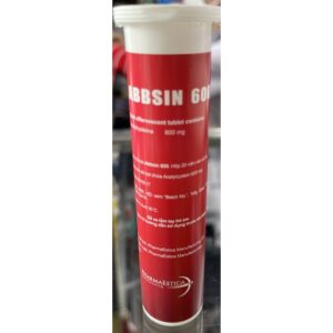 Abbsin 600 mg (Acetylcystein 600 mg)T/20 viên sủi (tan đàm)