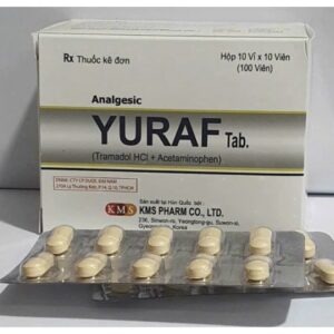 Yuraf Tab H/100 viên ( GIẢM ĐAU VỪA PHẢI ĐẾN NẶNG)