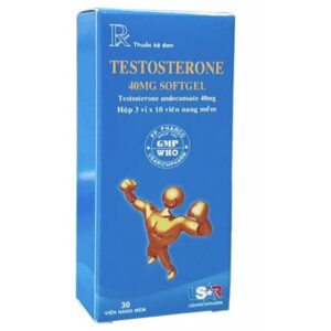 Testosterone 40mg H/40 viên softgel