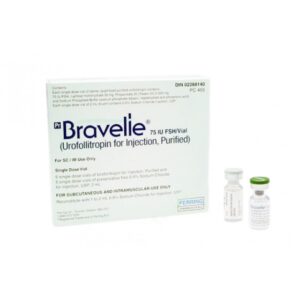 BRAVELLE PWD. INJ. 75IU FSH/VIAL B/10