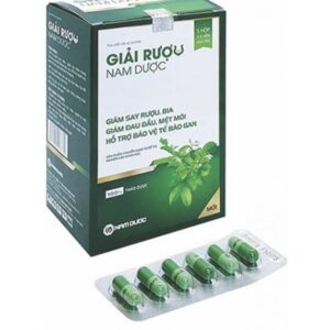 Giải Rượu Nam Dược H/6 viên ( GIẢI RƯỢU NHANH, BẢO VỆ GAN)