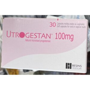 UTROGESTAN 100MG H/30 v bố sung hoc mon trong mãn kinh