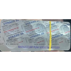 Utrazo 20 (Rabeprazole 20mg) H/30 viên ( trị đau dạ dày)