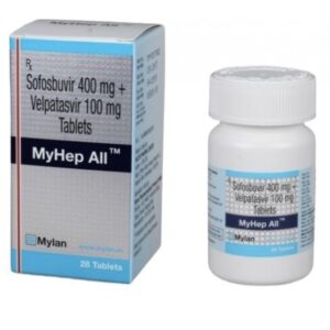 Myhep All 400/100 Lọ/28 viên ( trị viêm gan C)