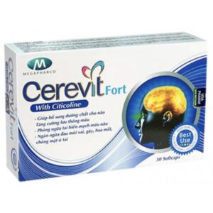 Cerevit Fort H/30 Viên ( Viên Uống Bổ Não)