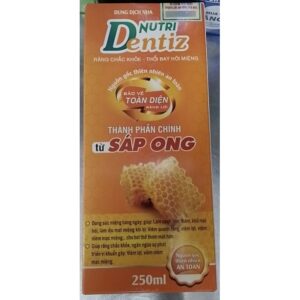 Nước Súc Miệng Nha Khoa Nutridentiz Sáp Ong 250ml