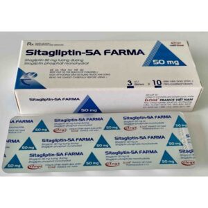 Sitagliptin 5A Farma 50mg H/30 viên ( đái tháo đường tuýp 2)