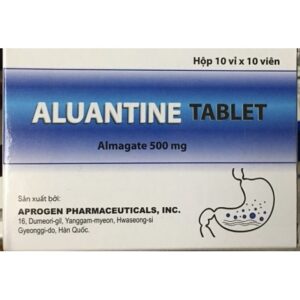 Aluantine 500mg H/100 viên (trị viêm dạ dày, tăng tiết acid dạ dày)