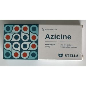  AZICINE 250MG H/6 viên - THUỐC KHÁNG SINH