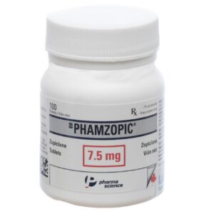 Phamzopic 7.5mg chai 100 viên ( Thuốc trị rối loạn giấc ngủ)