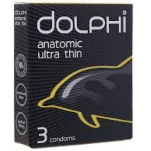 Bao cao su Dolphi Anatomic Ultra Thin siêu ôm sát siêu mỏng H/3 cái