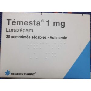 TEMESTA 1MG ( Lorazepam) HỘP 30 VIÊN