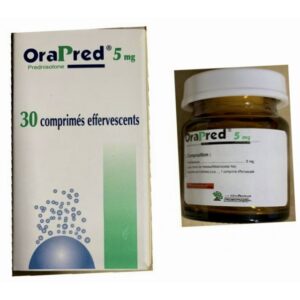 Orapred 5mg (Prednisolone) Chai 30 viên