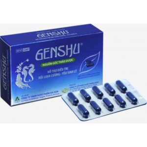 GENSHU H/30 viên (TĂNG CHẤT LƯỢNG TINH TRÙNG VÀ SINH LỰC NAM GIỚI)