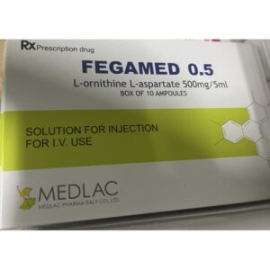 FEGAMED 0.5 mg H/10 ống 5ml (Tăng Amoniac huyết ở bệnh gan)