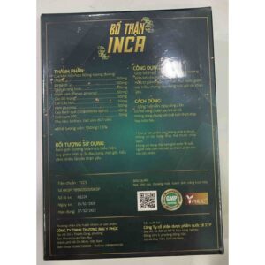 Bổ thận INCA H/30 viên