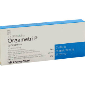 ORGAMETRIL 5MG H/30 viên