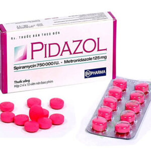 KHÁNG SINH PHỐI HỢP PIDAZOL 125MG