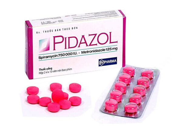 KHÁNG SINH PHỐI HỢP PIDAZOL 125MG