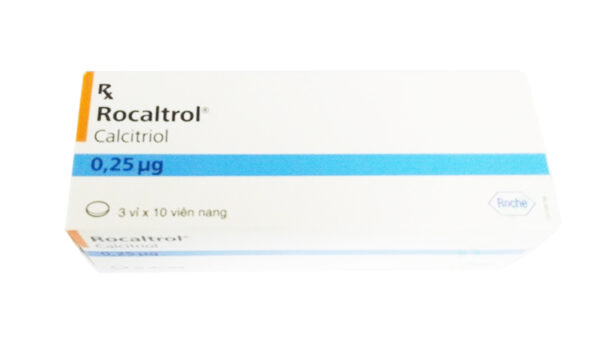 ROCALTROL 0,25MCG chai/30 viên loãng xương